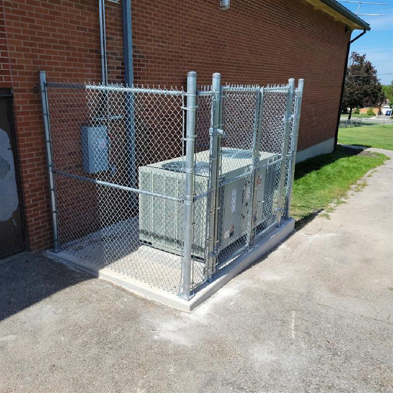 Exterior Mechanical Equipment Pads